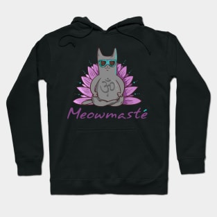 Meowmaste Cat Meditate Hoodie